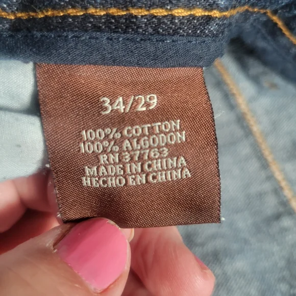 Perry Ellis 34/29 Dark Denim Jeans - Picture 6 of 15